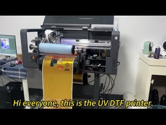 A3 UV DTF 프린터 총 무게 140kg UV 색소 잉크